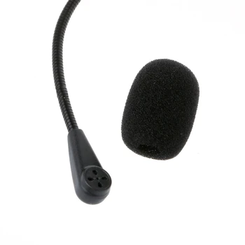 Microfon Difuzor Moale Cablu Cască Accesoriu pentru Casca Bluetooth Interfon Interfon Lucra cu Orice 3,5 mm-mufa