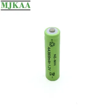 MJKAA 10BUC AA 1.2 V Ni-MH 3800mAh Baterie Reîncărcabilă Rechargerable Baterii pentru Lanterna LED-uri aparat de Fotografiat Pre-Încărcate