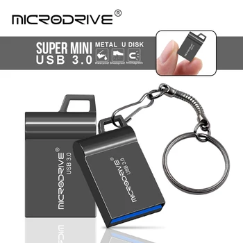 Moda Super-Mini-metal usb3.0 flash drive 8GB 16GB pen Drive 32GB 64GB usb 3.0 flash stick pendrive transport gratuit cle usb