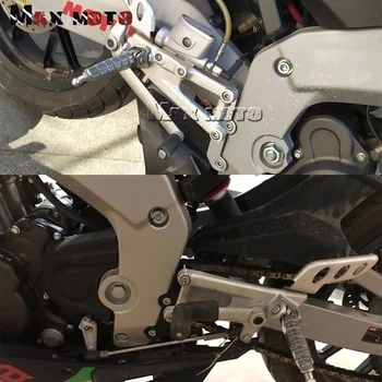 Motocicleta CNC din Aluminiu pentru Picioare, Restul Footpegs Pedale Rearset Suport pentru picioare Pentru Aprilia GPR125 GPR150 GPR 12 150