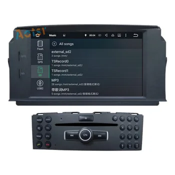 Mozilla 8.0 Masina DVD Player cu GPS navi Pentru MERCEDES BENZ C Class C180 C200 W204 2007-2011 radio auto stereo capul unitate 4+32 Octa Core