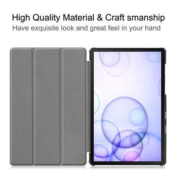 MTT Marmură Tableta Caz Pentru Samsung Galaxy Tab S6 10.5 inch SM-T860 SM-T865 T867 2019 Piele PU Flip Stand Smart Cover Fundas