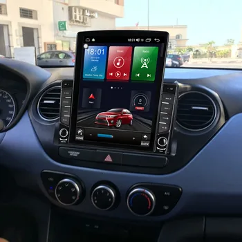 Multimedia auto Pentru Hyundai i10 - 2017 Audio Radio 64G Android 10 Atingeți Ecranul Navi Unitate Cap Tesla Player GPS IPS DSP
