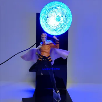 Naruto BORUTO Uzumaki Naruto Diy LED Lumina de Noapte Uzumaki Shippuden LED Masă Lampă Acasă Decorative Lampa Baiat Cadou de Crăciun