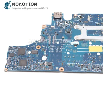 NOKOTION NC-0X9Y17 0X9Y17 VAZ50 LA-9431P PLACA de baza Pentru Dell Latitude E7240 Placa de baza Laptop I7-4600U CPU