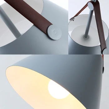 Nordic lumini pandantiv minimalist Agățat Lampă din aluminiu Hanglamp Pentru Bucătărie Sufragerie Camera de zi luminilor de iluminat AC 220V