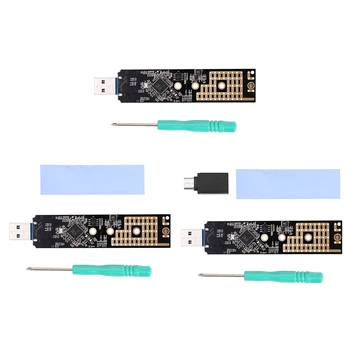 NVMe pentru Adaptor USB RTL9210 Chip M. 2 M2 SSD la USB 3.1 Tip-Un Card de unitati solid state PCIe Bazate pe Tasta M pentru Hard Disk Converter Cititor