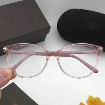 Ochelari de înaltă calitate TF5576 ochi de pisica ochelari de acetat de cadru poate fi precription ochelari de miopie hipermetrop ochelari