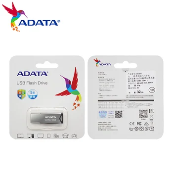 Original ADATA UV350 USB 3.2 Mare Viteză Flash Drive 128 GB 64GB 32GB Mini Metal Stick de Memorie Dispozitiv de Stocare Pentru Computer