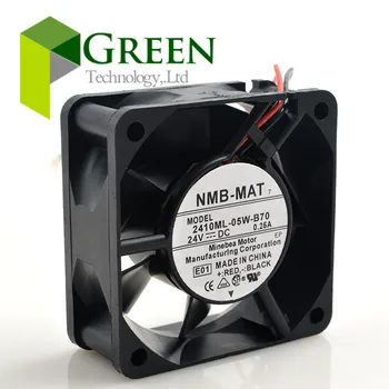 Original NMB 2410ML-05W-B70 6025 60MM 6CM 60*60*25MM Server caz de Răcire ventilator 24V 0.25-O cu 2pin