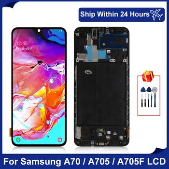 Original Pentru Samsung Galaxy A70 Display LCD A705F Ecran Tactil Digitizer Pentru Samsung A705 A70 2019 Ecran de Piese de schimb