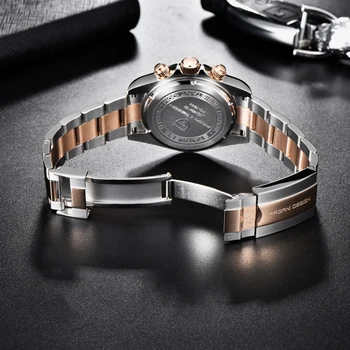 PAGANI DESIGN de Lux Mens Ceasuri de Brand de Top bărbați Cuarț Ceas de mână de Afaceri Automată a datei Ceas Cronograf Reloj Hombre 2020