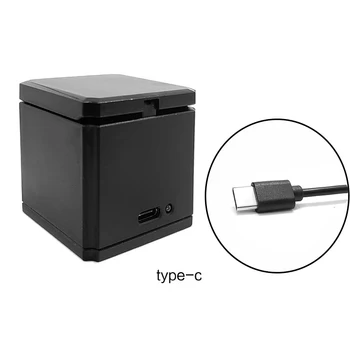 Pentru GoPro 8 Accesorii de Trei/Dual Porturi USB Baterie Cutie Incarcator + Tip-C Cablu pentru Go Pro Hero 8 7 6 5 Negru de Acțiune aparat de Fotografiat