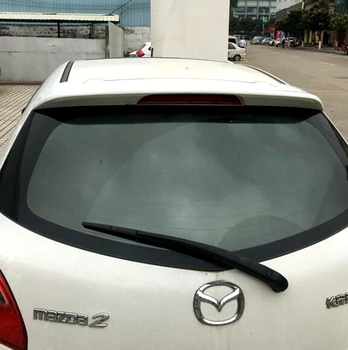 Pentru Mazda 2 M2 2006 până în 2012 hatchback auto aripa Spate spoiler Materiale de înaltă calitate ABS spoiler Grund sau orice culoare pentru Mazda