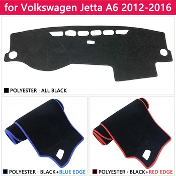 Pentru Volkswagen VW Jetta 6 A6 MK6 2012~2018 5C6 Anti-Alunecare Mat tabloul de Bord Pad Acoperire Parasolar Dashmat Accesorii Auto 2013