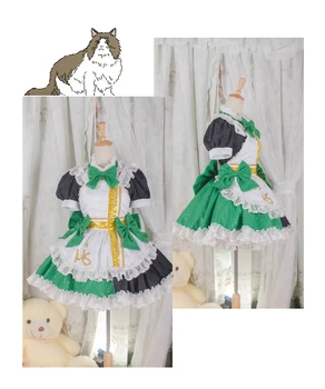 [Personalizat] Anime De Dragoste Live Kotori Minami Costum Servitoare Lolita Rochie Set Complet Cosplay Costum De Halloween Transport Gratuit Noi