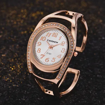 Personalizate de Moda Creative Design Ceas Femei de Lux Încheietura mîinii Ceas Pentru Femei Elegante Femei Brățară Ceas Relojes Para Mujer