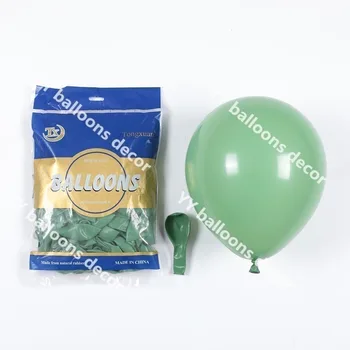 Petrecerea de ziua DIY Avocado Verde Balon Ghirlanda Arc Kit Crom Aur Balon Latex Set Decoratiuni Copii Baby shower Consumabile