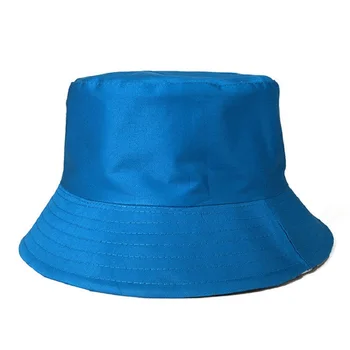 Prețul cu ridicata de Imprimare Personalizate Copii Adulți Flat-top Protecție solară Capac de Bumbac Pescar Pălărie Găleată Pălărie
