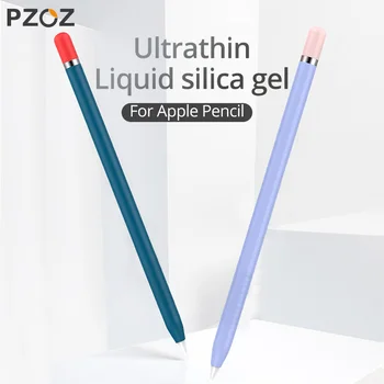 PZOZ Manșon de Silicon pentru Apple Pencil 1 Capac de protecție caz Silica gel Colorat Pentru Tableta iPad Touch Pen Stylus