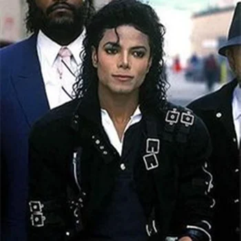 Rare MJ Michael Jackson BAD Sacou în 1990