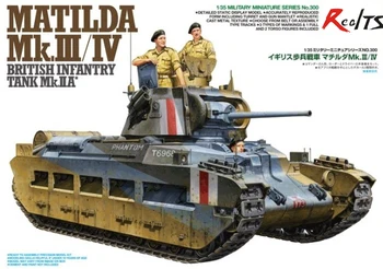 RealTS Tamiya model 35300 1/35 Britanic Matilda Mk.III/IV Infanterie Ta din plastic model de kit