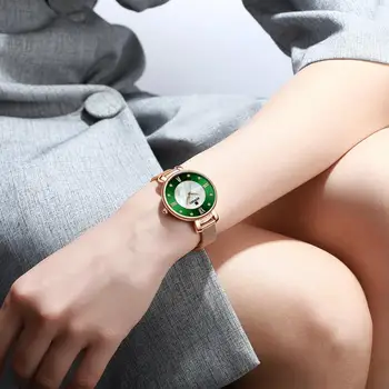 RECOMPENSA pentru Femei de Moda Ceas Sport Calitate de Top de Lux Ceasuri Cuarț Ceas din Oțel Inoxidabil Ceas de Trupa JD-RD22028L
