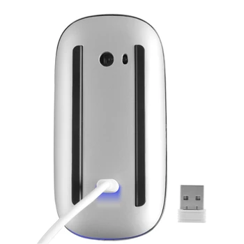 Reîncărcabilă USB, 1600DPI 10M 2.4 G Wireless Untra Subțire Mouse-ul Touch Mouse Magic Mouse-ul de Birou Mouse-ul Pentru Calculator Laptop