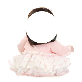Rochie de drăguț haine seturi de 50cm -52 cm realiste silicon renăscut baby dolls rochie DIY accesorii copii Jucarii pentru copii fete cadou