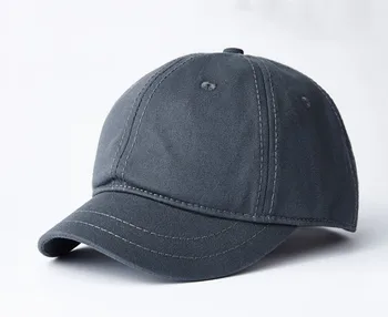Scurt Refuz Șapcă de Baseball Adult Vara din Bumbac Pălării de Soare Cap Mare de Bărbați și Femei Plus Dimensiune Snapback Capace 56-65cm