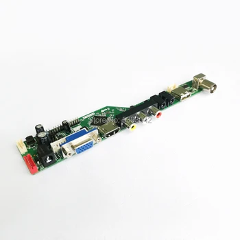 Se potrivesc LP154WX5 (TL)(A2)/(TL)(B2)/(TL)(C2) 1280*800 1CCFL de la Distanță TV VGA AV USB semnal analogic 30-Pin LVDS LCD panou de control kit