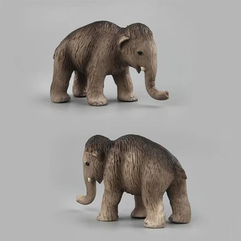 Simulate Elefant Cifre Jucarii Animale Mamut Model De Jucărie Familie De Trei Jucarii Educative Pentru Copii Pentru Copii Decor Acasă