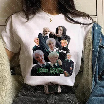 Singur Luate Mental Dating Draco Malfoy Tumblr Femei T Shirt Tee Top Casual de Vara Noi Amuzant Tricou pentru Femei de Îmbrăcăminte de Epocă