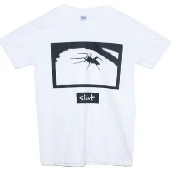 SLINT Post Punk Rock Mogwai Sonic Youth Mare Grafic Negru Trupa TeeMen Tricou Topuri cu Maneci Scurte din Bumbac de Fitness T-Shirt