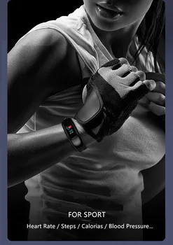 Smart Talk Band Activitate Tracker De Fitness Bluetooth 5.0 Brățară Inteligent Sport Mansete Apel În Cască Trupa Monitor De Presiune Sanguina