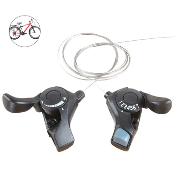 Split Dial Accesorii pentru Biciclete 22.2 mm Pentru SL-TX30-7 Ciclism Mountain Bike 6.7/21 viteze de Declanșare Schimbator 1 Pereche