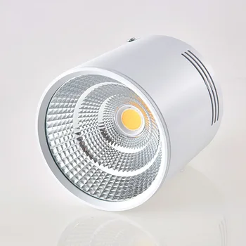 Spoturi cu LED-uri Reglabile 5W 7W 9W 12W 15W Suprafață Montate Lămpi de Tavan Loc Lumina Calda /Natural /Alb Rece AC 85-265V + Driver