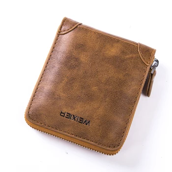 Stil britanic bărbați mini-portofel din piele PU portabil sac de ambreiaj titularul cardului de credit card pachet de afaceri geanta