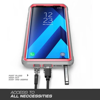 SUPCASE Pentru Samsung Galaxy Nota 9 Caz UB Pro Full-Corp Robust Toc Acoperă cu Built-in Ecran Protector & Kickstand