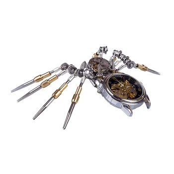 Surwish DIY Asambla Modelul Kit Metal Ceas Mecanic Model de Ornamente Decor de Birou Acasă de Artă Creative Cadouri de Craciun 2019