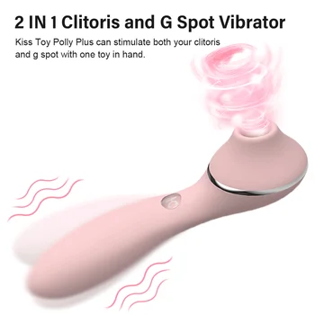 Sărut Jucărie de Sex Pizde Căldură Fraier pentru Femei Polly Plus Clitoris Suge Vibrator punctul G Stimula Clitoridian Adult Elementul Feminin se Masturbeaza