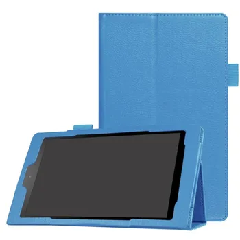 Tablete Caz de Protecție din Piele PU Cazul Folio Piele Stand Coperta Pentru Amazon fire HD 8(6 Gen, 2018)