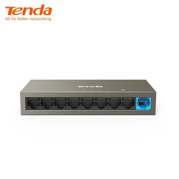 Tenda TEF1109DT 9-Port Ethernet Desktop Switch 10/100Mbps cu Auto-Negociere Porturi RJ45, Auto MDI/MDIX