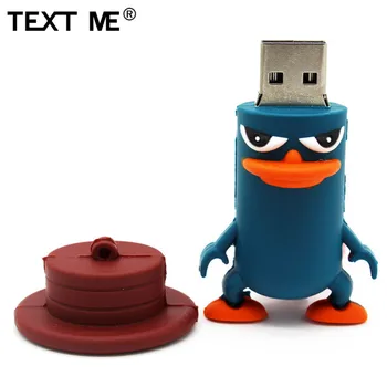 TEXTUL MI OTG USB stick rață model usb 2.0 flash drive USB pen drive 4GB 8GB 16GB 32GB memory Stick