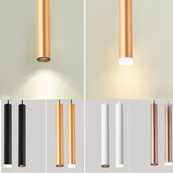 Thrisdar 3W Nordic Tub Lung Pandantiv cu LED-uri de Lumină Insula Shop Cafe-Bar Lămpi suspendate Mese Bucătărie Cameră LED-uri de Lumină Agățat
