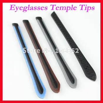 Transport gratuit ET-007 Dublu Culori Anti-Alunecare, Ochelari de vedere Ochelari de Sfaturi Templu Accesorii Pentru ochelari de Soare Temple