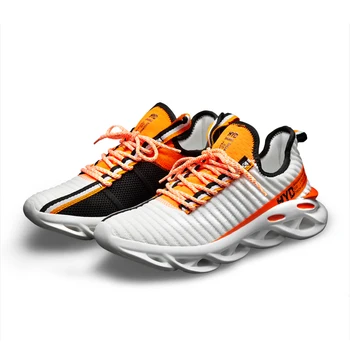 Trend vara Barbati Casual Pantofi Respirabil Bărbați Runnings Pantofi în aer liber Personalitate de Moda Mens Adidasi Non-alunecare de Tenis Adidași