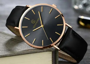 Ultra-Subțire Casual, ceasuri mens 2020 Moda pentru Bărbați Ceasuri din Piele Trupa de Oameni de Afaceri Cuarț Ceasuri Cadou de sex Masculin Ceas reloj hombre