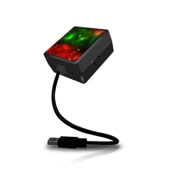 USB Auto Interior Acoperiș Atmosfera Starrry Cer Lampa LED-Proiector de Stele, Lumina de Noapte Y98C