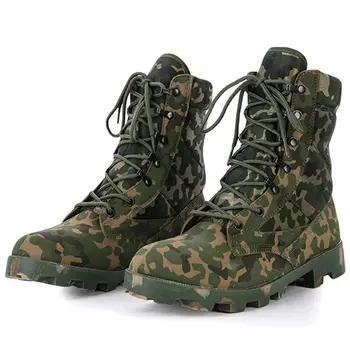 Vara Bărbați în aer liber Armata Camuflaj Combat Cizme de Siguranță Pantofi Bărbați Anti-alunecare Militare Tactice Cizme